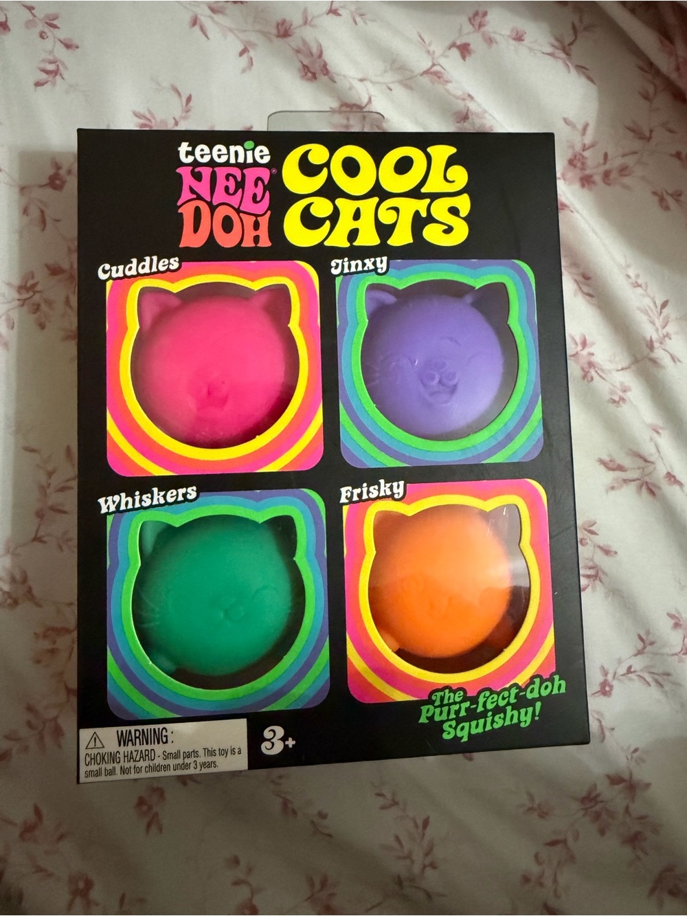 Brand New RARE Needoh Teenie Cool Cats